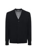 PAOLO PECORA Cardigan A005 F001-9000 Nero
