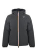K-WAY Piumini K8127WW AGQ Verde scuro/nero