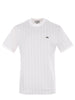 LACOSTE T-shirt TH1197 4IW Grigio perla