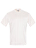 LACOSTE T-shirt TH1985 8LX Avorio