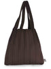PLEATSMAMA Borse SB03 DEEP BROWN Testa di moro