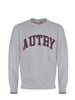 AUTRY Felpe SWPM U4HQ Grigio/bordeaux