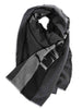 EMPORIO ARMANI Sciarpe EM003849 AF20013-M8014 Grigio scuro/nero