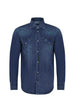 SARTORIO Shirts SCC0001 SH2965-01 Medium blue