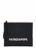 PATRIZIA PEPE Clutch Bag 2Q0014-K264 J506 Black/Beige