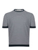 FILIPPO DE LAURENTIS T-shirt TS0MC CR14R1-8902 Bianco blu