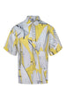 MSGM Shirts 3840ME12 257050-06 White/Yellow