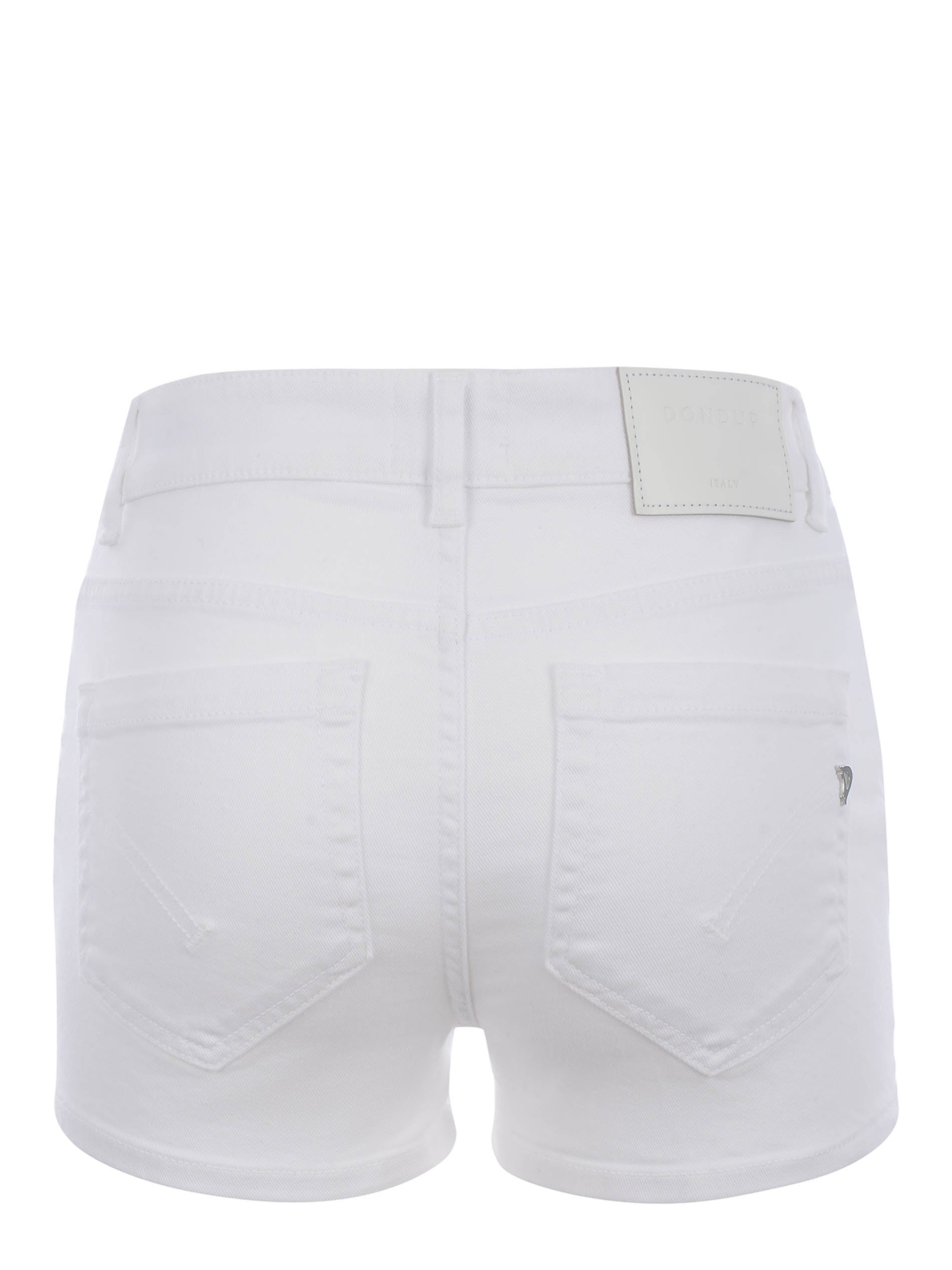 Short Dondup "Klum" in cotone stretch 