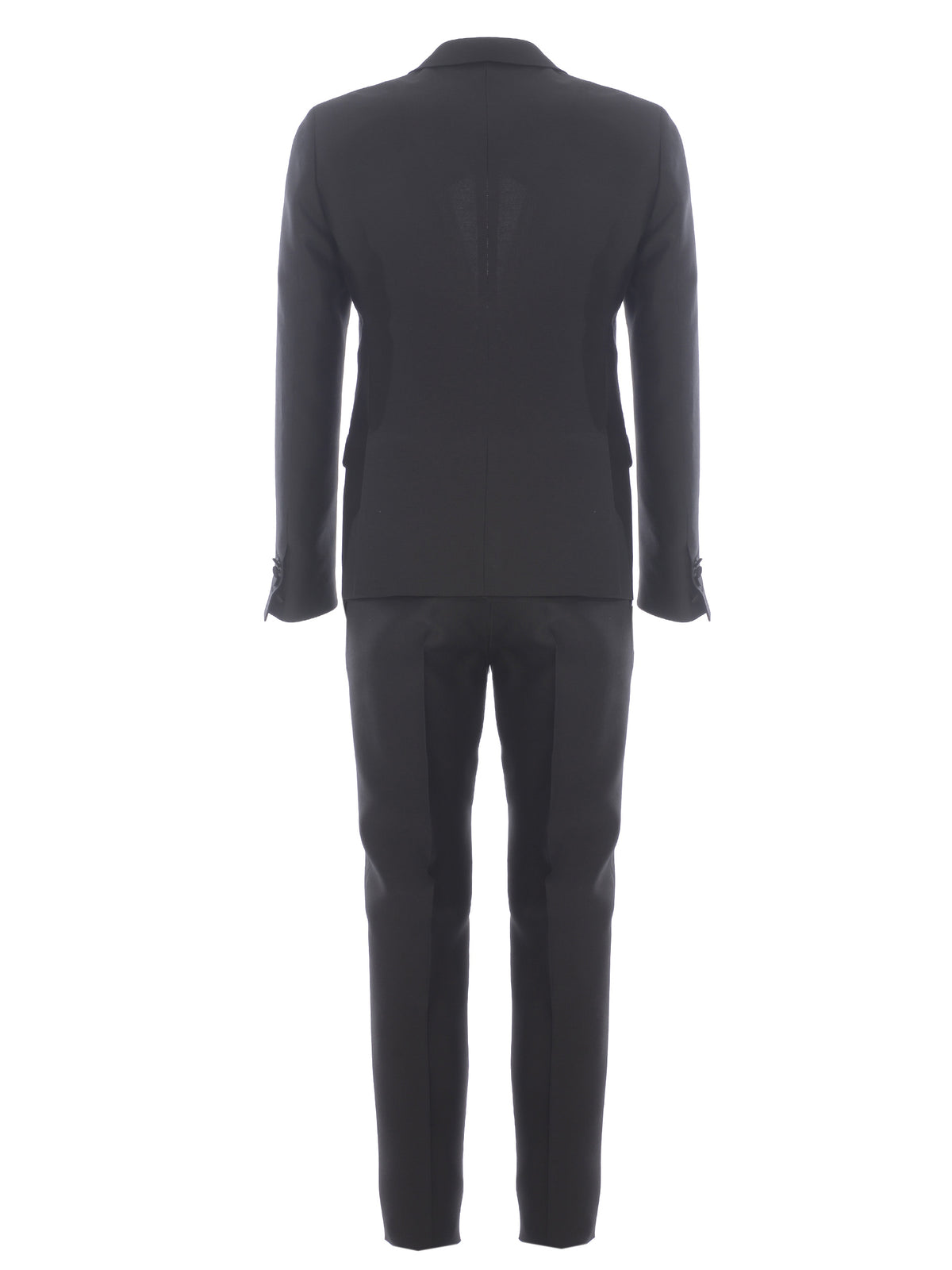 Abito Dsquared2 smoking  in misto lana-seta 