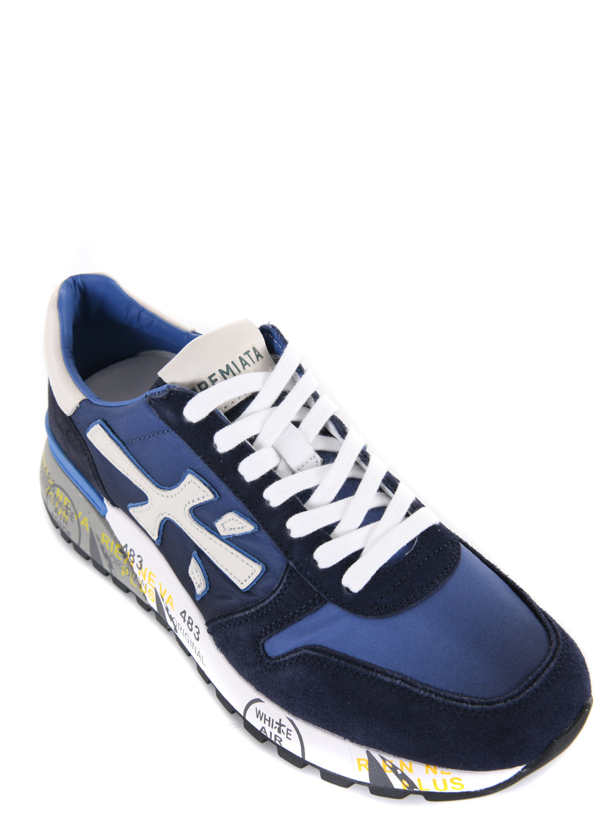Sneakers Premiata in camoscio e nylon 