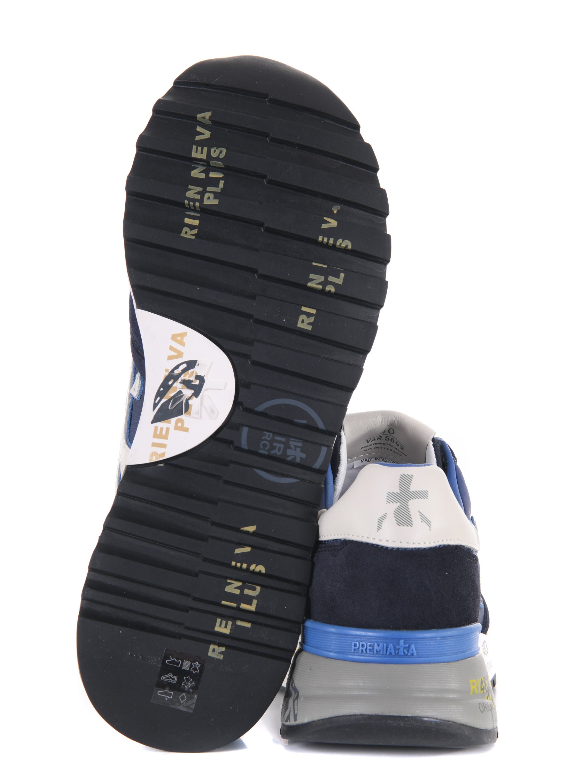 Sneakers Premiata in camoscio e nylon 