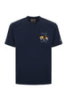 MC2 SAINT BARTH T-shirt TSHM001 03122F Blu scuro