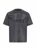 DIESEL T-shirt A19545 0HGBX-9XXA Anthracite grey
