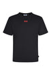 GCDS T-shirt C102J023 999R Black/red