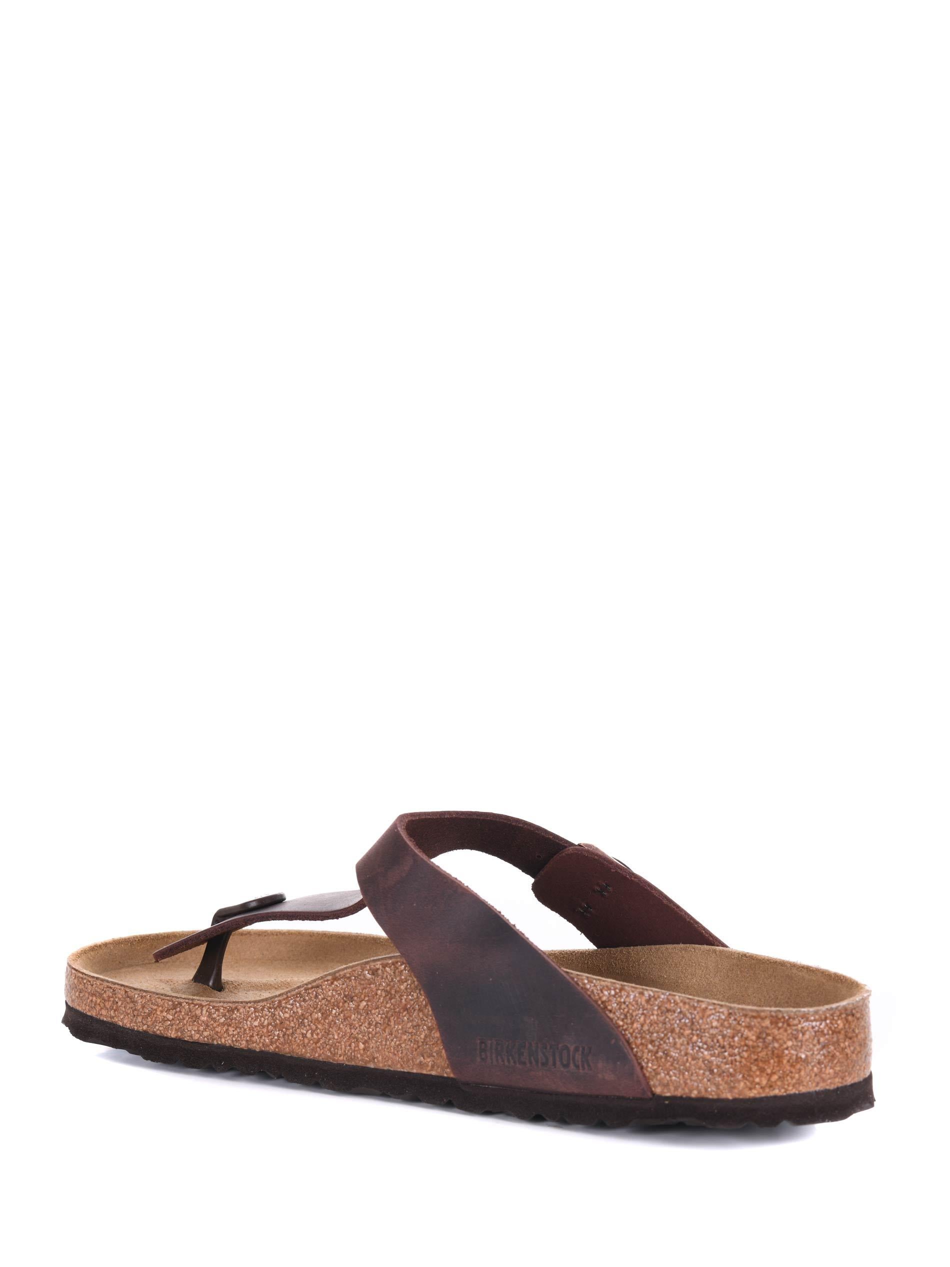 Ciabatte infradito Birkenstock "gizeh habana" 