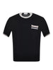 PAOLO PECORA Knitwear A032 F200-9000 Black/Ivory