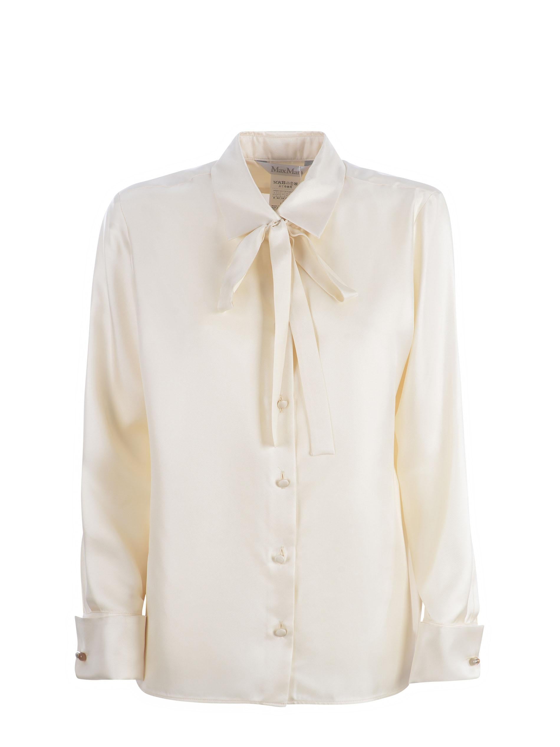 Camicia Max Mara "Toano" in pura seta 