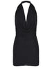 TWENTY FOURHAITCH Dresses A0084-LIPE NERO Black