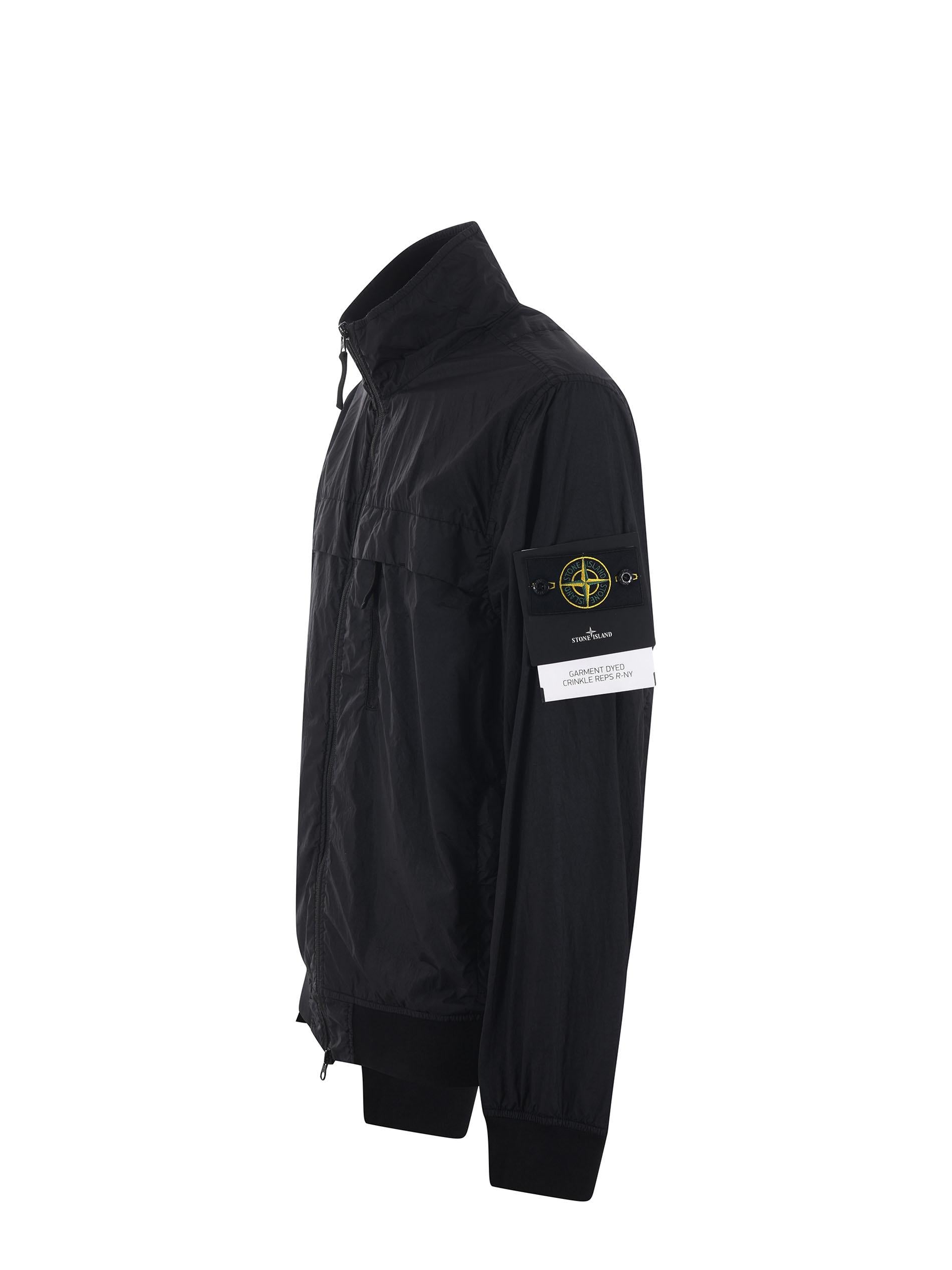 Giubbino Stone Island "Garment Dyed Crinkle Reps" 