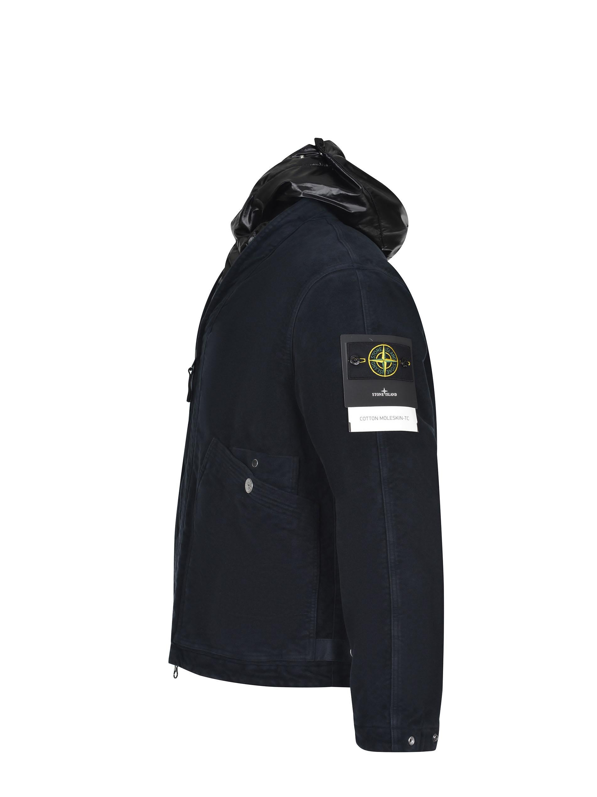 Giubbino Stone Island "Moleskin-TC" 