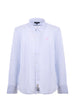 LA MARTINA Shirts MCC012-TL339 S7171 Light blue/white