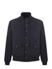 THE JACK LEATHERS Giubbini RIVS-SUED 09 Blu scuro