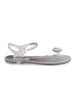 MENGHI Sandali 727-SW CRISTALLO Argento