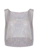 TWENTY FOURHAITCH Top A0092-NEW ATENE CRYSTAL Multicolor