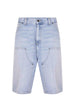CARHARTT Shorts I036590 01-WU Denim chiaro