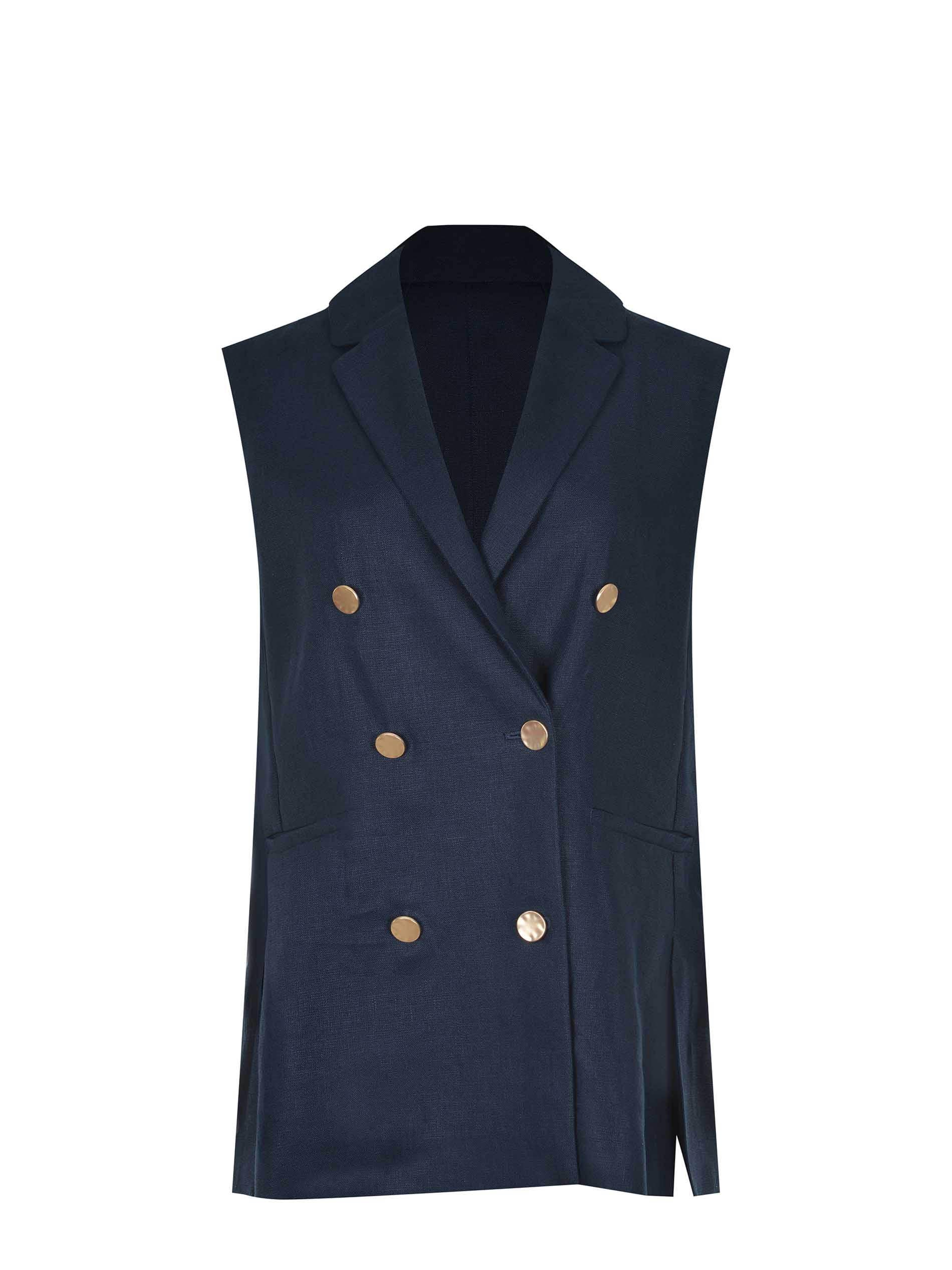 Gilet doppiopetto 'S Max Mara "SMMBird" 