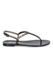 MENGHI Sandals 102-SW BLACK GEL Black