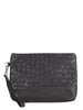THE JACK LEATHERS Pochette CLAU-NAIN 06 Testa di moro