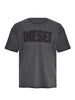 DIESEL T-shirt A21041 0KMAH-9XX Anthracite Grey