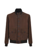 THE JACK LEATHERS Giubbini RIVS-SUED 126 Marrone